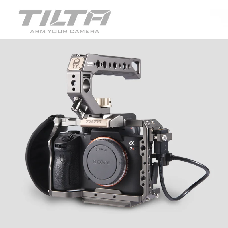 TA-T17-A-G Tilta A7 A9 комплект для установки в полную клетку TA-T17-A-G ручка для sony A7II A7III A7S A7S II A7R II A7R IV A9 Rig Cage - Цвет: TA-T17-A-G