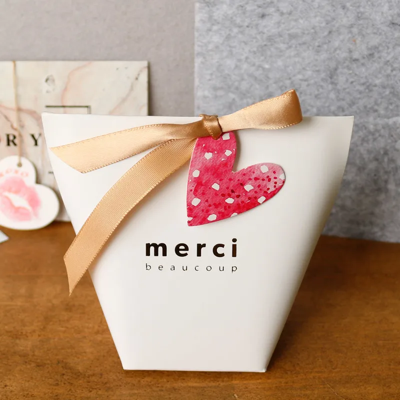 

50pcs Heart Envelope Kraft Paper Tags Floral Label Thank You Gift Tags For Valentine's Day Birthday Wedding Party Decor Hang Tag