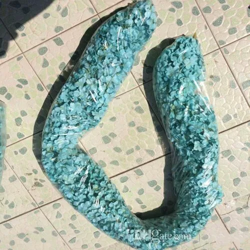 

90"(230cm) Super Long Artificial Silk Flower Hydrangea Wisteria Garland For Garden Home Wedding Decoration Supplies 6 Colors