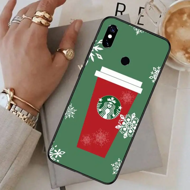 

Mermaid Coffee Phone Case For Xiaomi Redmi 7 8 9t a3Pro 9se k20 mi8 max3 lite 9 note 9s 10 pro