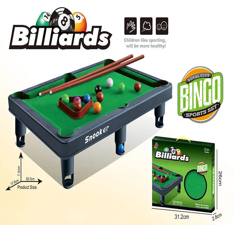 Настольные игры для детей мини бильярд снукер набор игрушек домашвечерние и