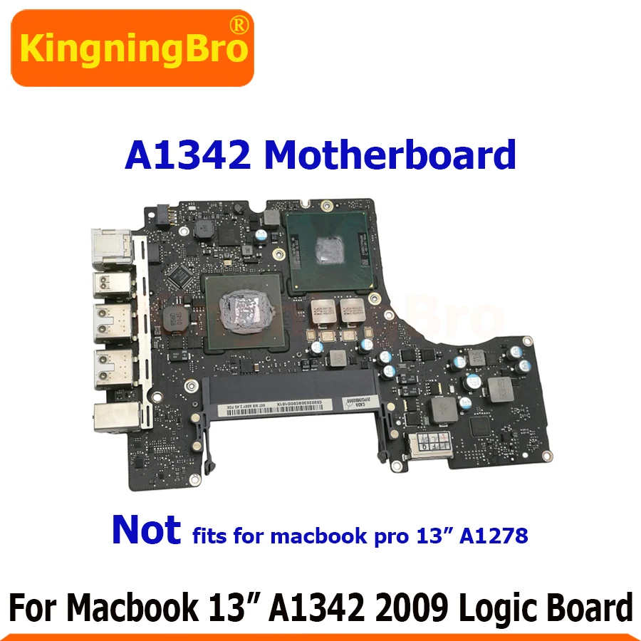 Протестированная оригинальная материнская плата для ноутбука Macbook 13 &quotA1342 Late 2009 2