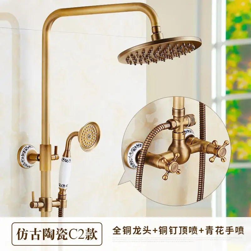 Насадка для душа 8 дюймовый набор из смесителя с дождевой насадкой ручной