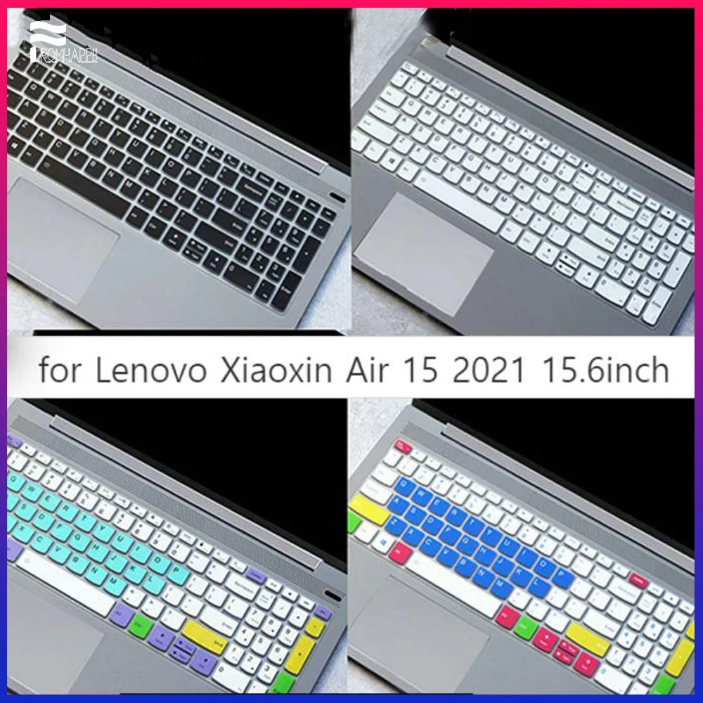 

Чехол для клавиатуры Lenovo Xiaoxin Air 15 2021 15,6 дюйма, мягкая силиконовая пленка, противопылевые прозрачные чехлы из ТПУ Thinkbook15p