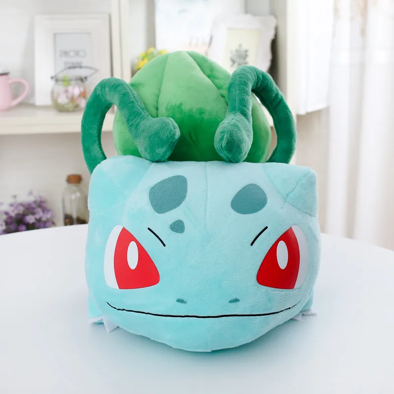 Bulbasaur Мягкие плюшевые игрушки милые Высокое качество аниме куклы для детей подарок Детская Коллекция Рождественский подарок