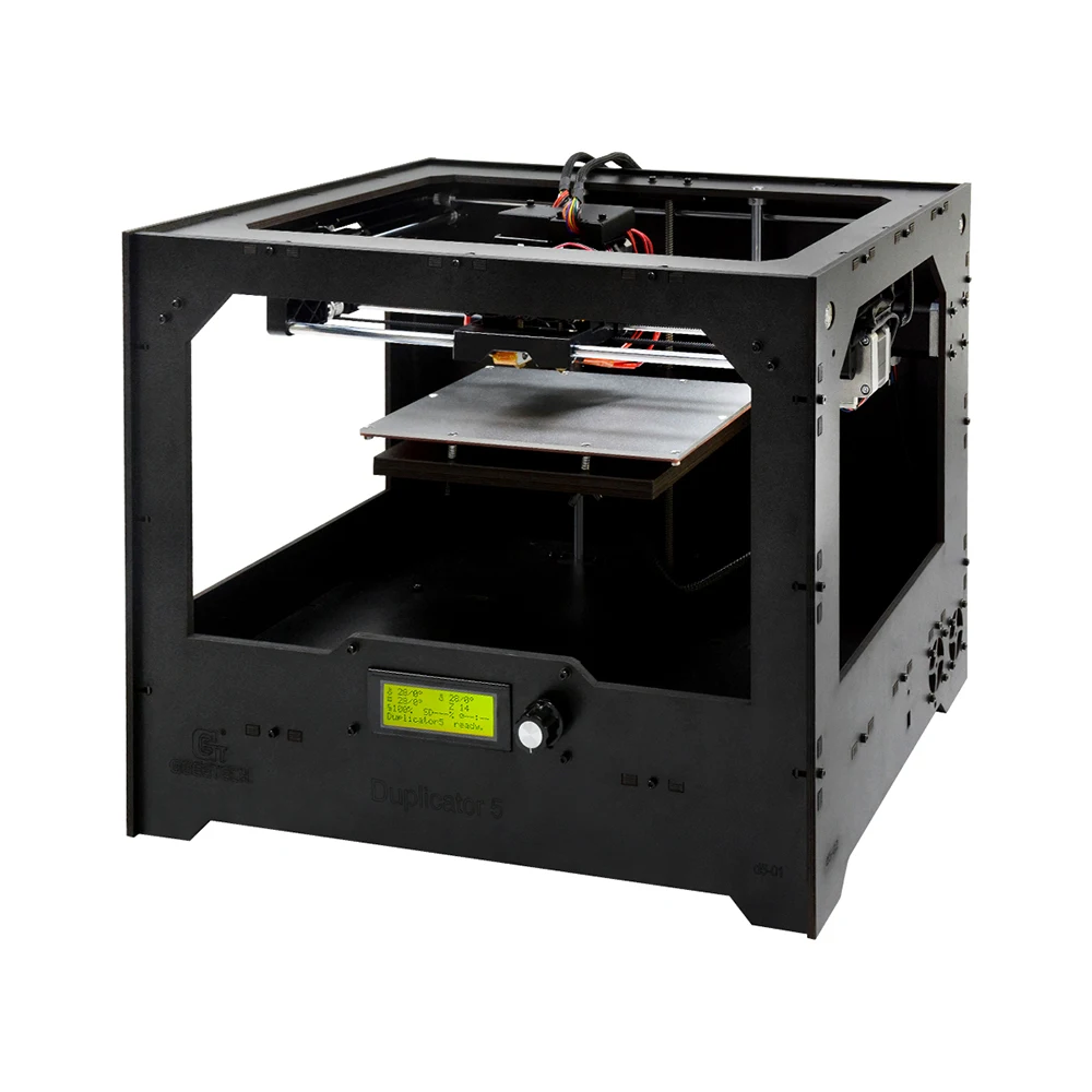 Geeetech DIY 3D Printer Duplicator 5 Dual Extruder with Wi-Fi Module Cloud-based Smart EasyPrint 3D APP