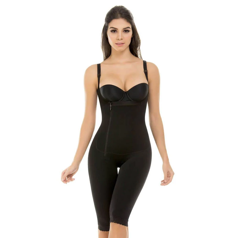 Women Shapewear Skims Abdominal Control Corset Surgery Postpartum Colombia Open Bust Body Shaping  Waist Trainer Fajas