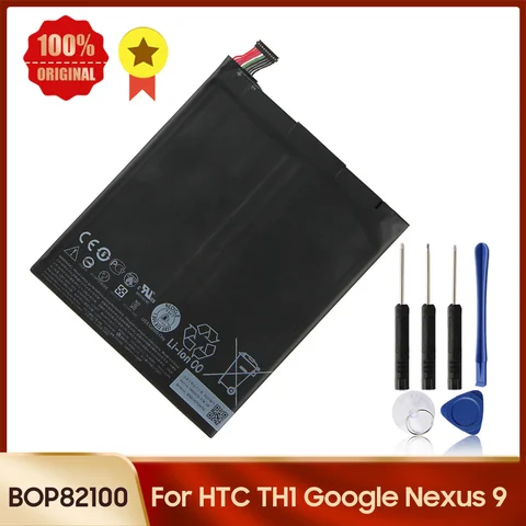 Новый аккумулятор для планшета BOP82100 B0P82100 для HTC TH1 Google Nexus 9 PC 8,9 ", сменный аккумулятор 6700 мАч