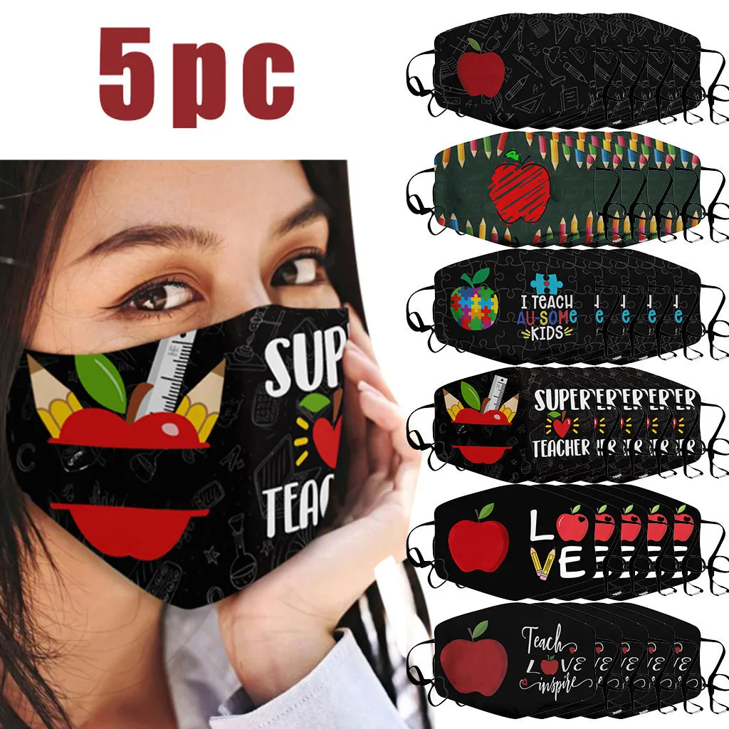 5 шт. регулируемые велосипедные маски для лица взрослых|Маска велоспорта| |