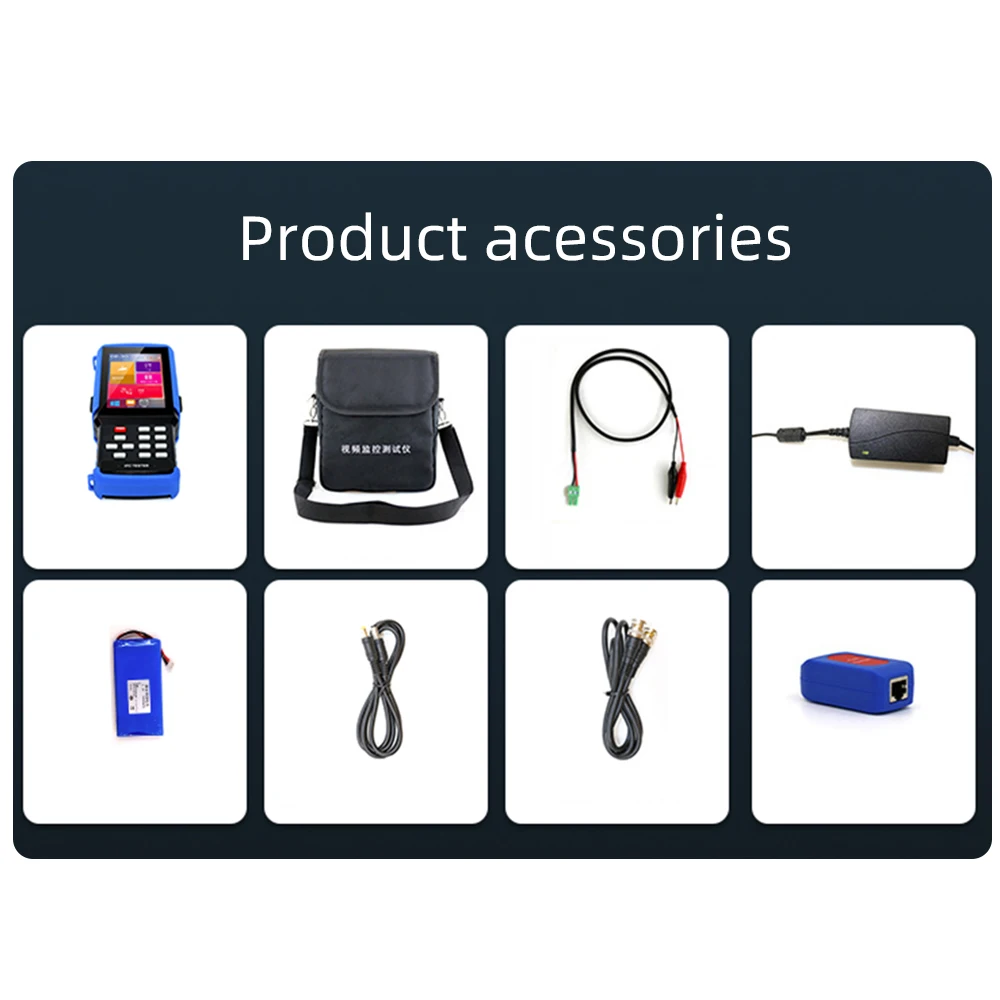 

CCTV Tester Monitor IPC/Analog Tester Mini Monitor Camera 4K Ip camera tester poe tester CCTV camera tester for Camera Testers