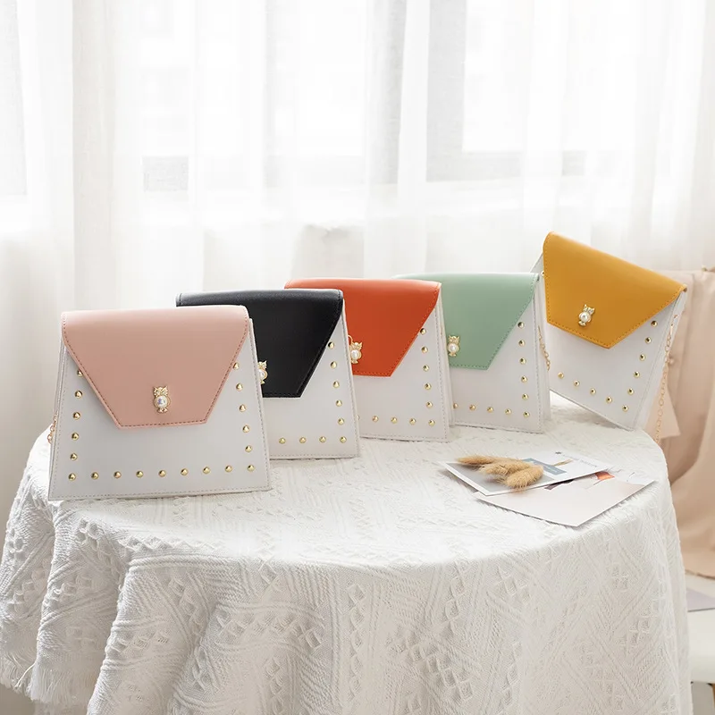 Новинка весна-лето 2020 женская маленькая сумка на плечо модная текстурная Милая