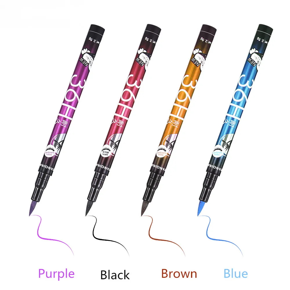 1 шт. черный жидкий карандаш для глаз водостойкий стойкий Гладкий макияж Comestic