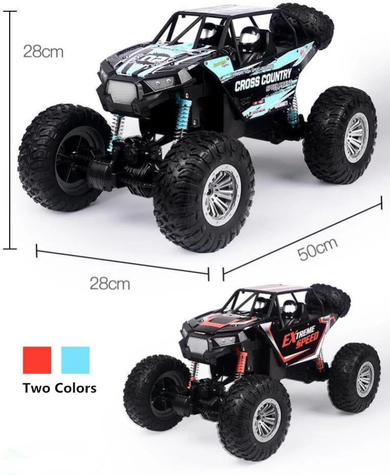 Детский подарок электрический RC автомобиль 1:8 2,4G 150M супер большой 6/4 колеса 6WD 4WD вождения независимая подвеска 360 градусов опрокидывающийся RC автомобиль