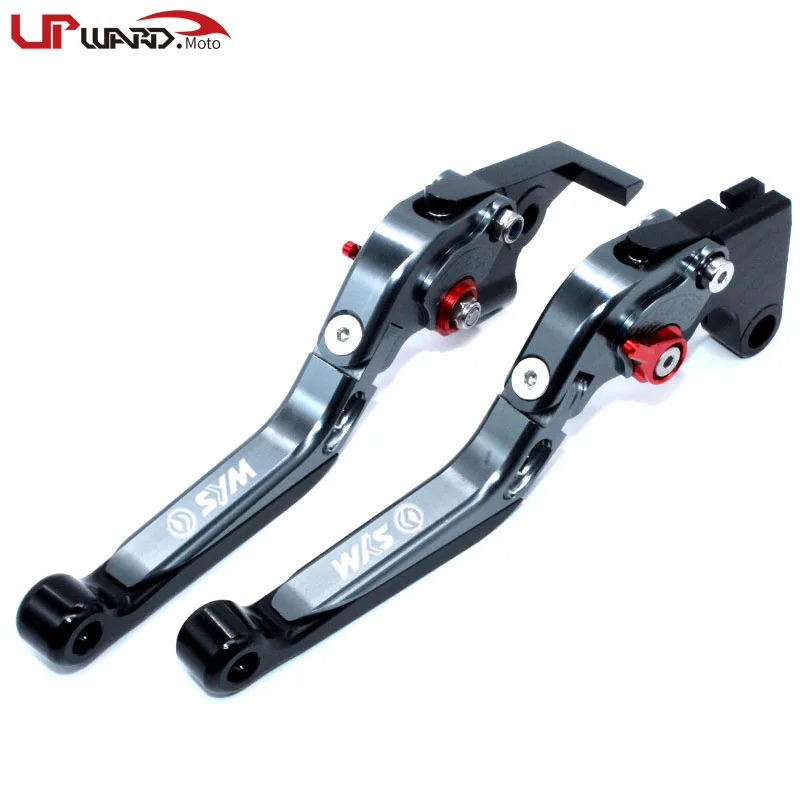 C Для SYM GTS 300i 2013- GTS 125/250/300 Joymax LM12W 4T LC Evo LM15W LM25W LM30W ЧПУ складной выдвижной тормозной рычаг сцепления - Цвет: C