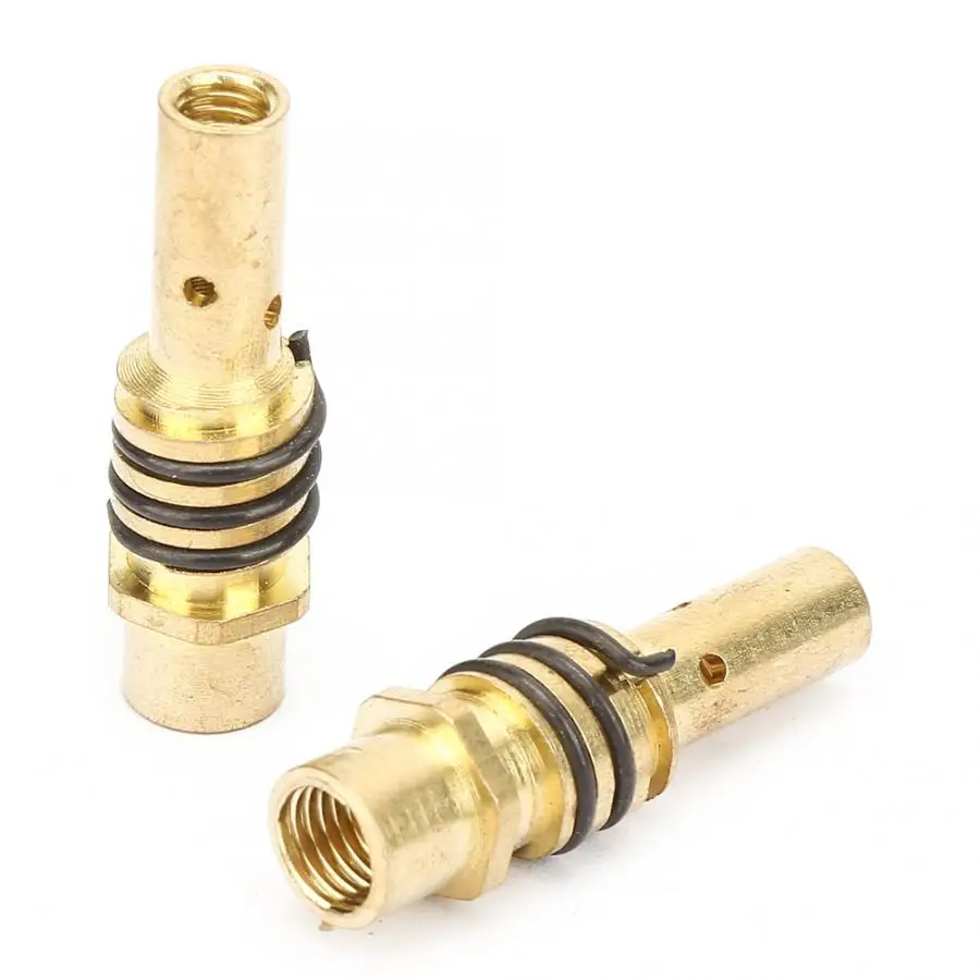 

Head Attachment For Welding 24pcs Welding Torch Parts Contact Tip Gas Nozzle Tip Holder Swan Neck For Binzel 15AK Plastic