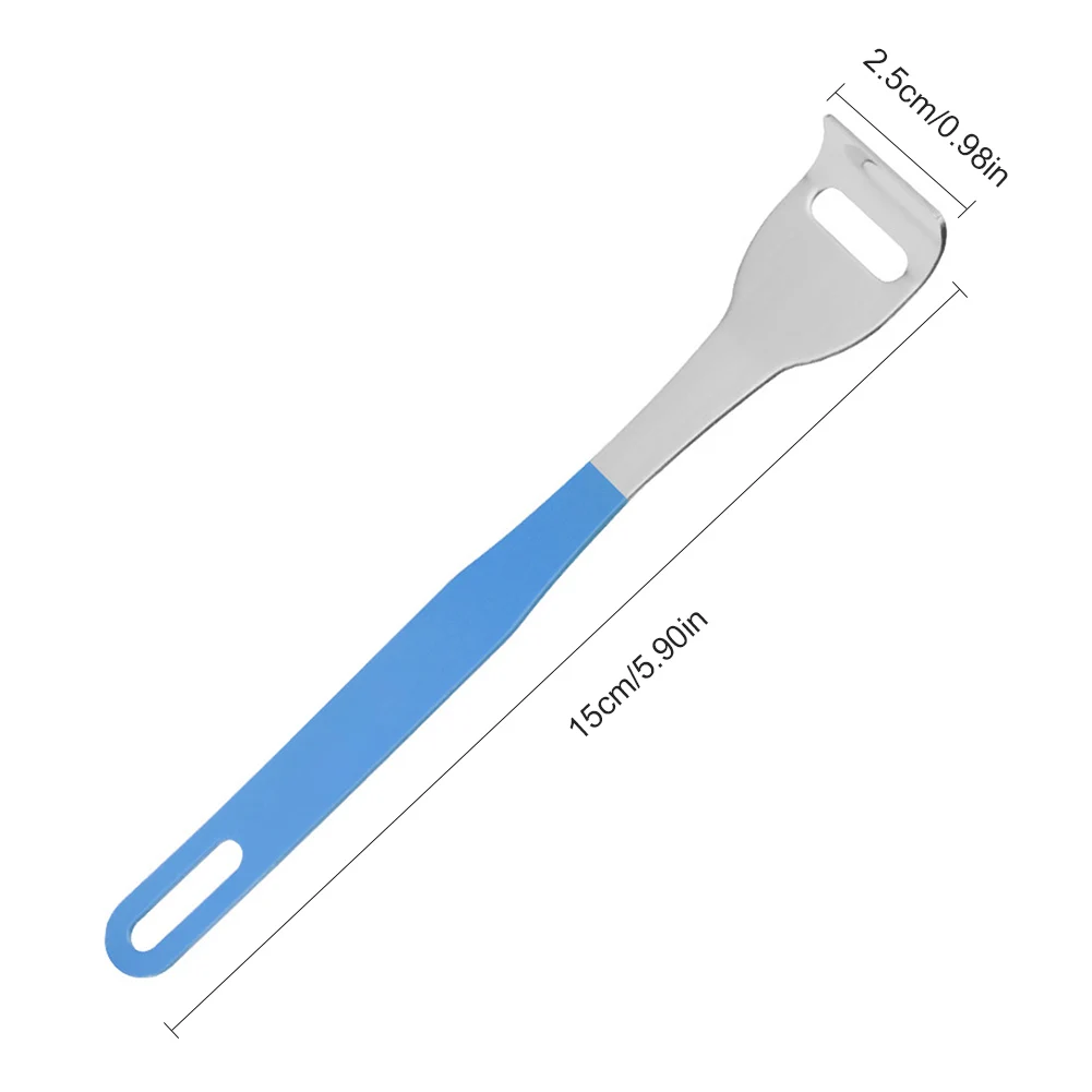 

1PC Useful Tongue Scraper Stainless Steel Oral Tongue Cleaner Medical Mouth Brush Reusable Fresh Breath Maker Fast delivery Ship