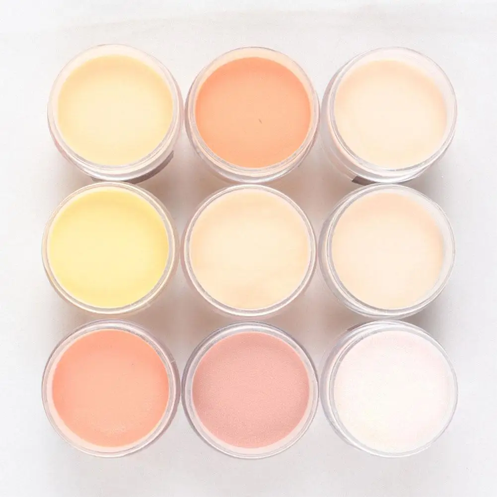 

Light Color Acrylic Powder Nail Extension Design Powder Engraving 3D Pattern Dust Matte For Manicure Design Nail Art Decoration