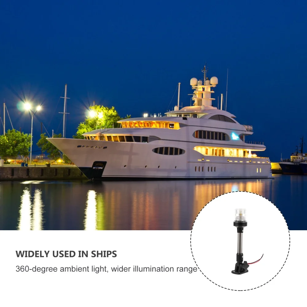 

1pc Navigation Light All Round 360 Degree Anchor Lamp for Marine Boat Yachts