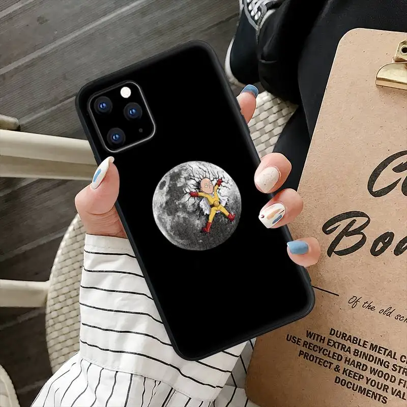 

Cartoon Anime One Punch Man Silicone Phone Cover Case For IPhone 11 12 Pro Max Xs X Xr 7 8 6 6s Plus 5 5s Se 2020