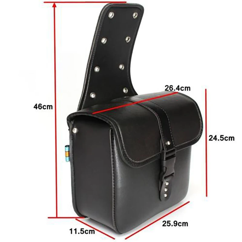 

1 Pair Universal Motorcycle Saddle Bags Side Storage Luggage Bag Fork Tool Pouch for Honda/Yamaha/Suzuki