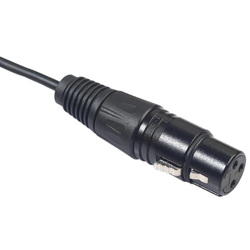 0.3M 90 Degree 3.5Mm Stereo Trs Male To Xlr 3Pin Female Audio Cable Wire Converter For Earphone Microphone Electric Guitar | Электроника