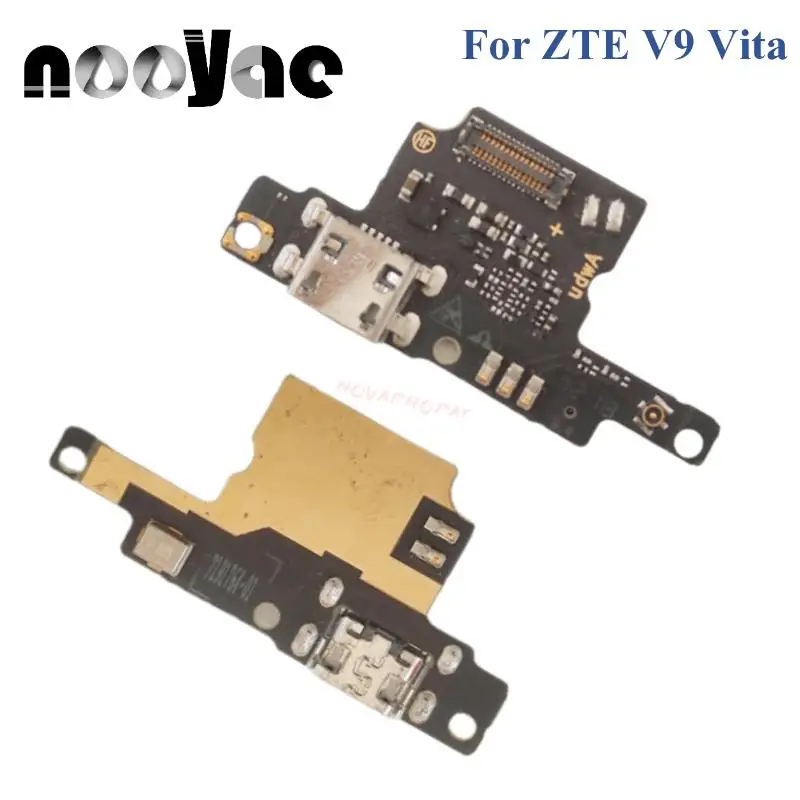 

Original For ZTE Blade V9 Vita USB Dock Charging Port Plug Charger Flex Cable With Microphone MIC Board