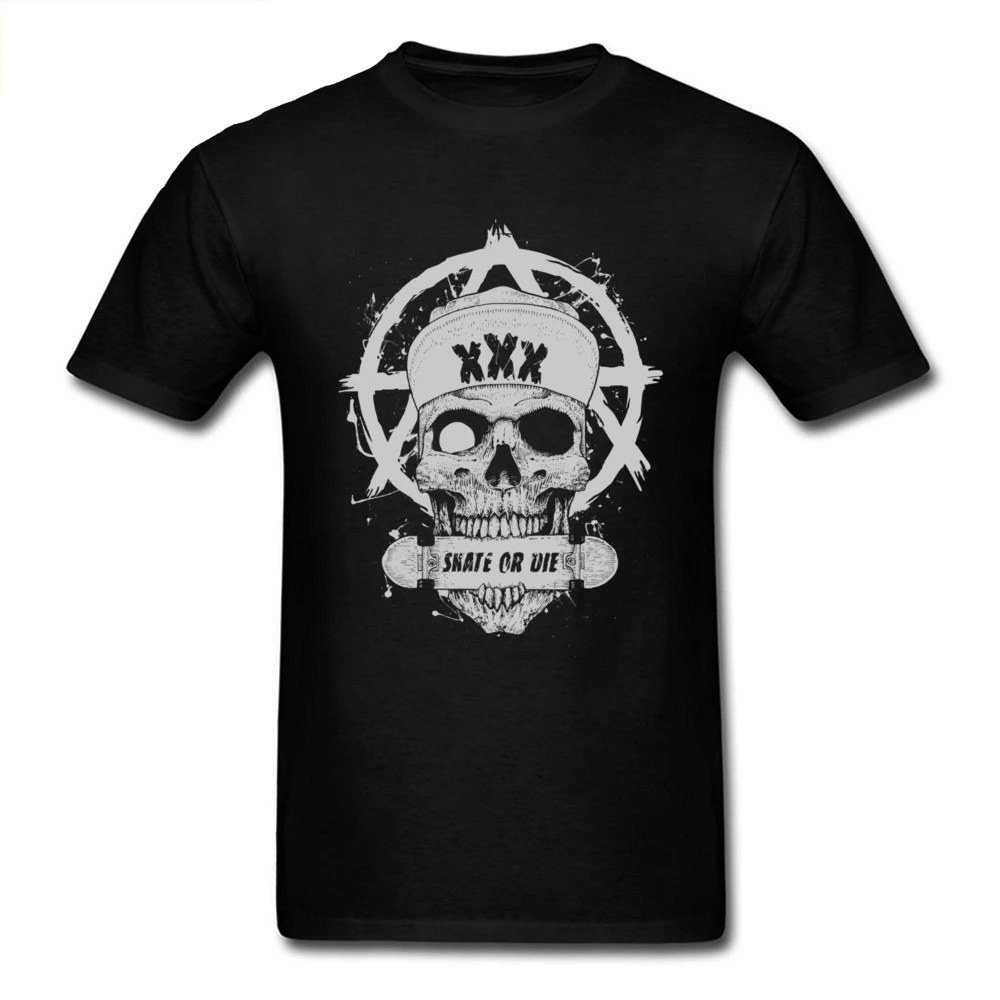 Футболка мужская в стиле стимпанк черная хипстерская рубашка хип хоп с принтом