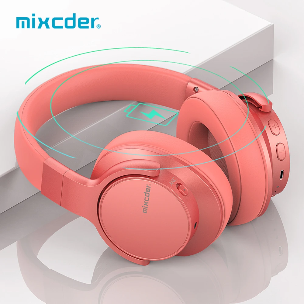 Беспроводные Bluetooth наушники Mixcder E7 активное шумоподавление быстрая зарядка 5 0 с