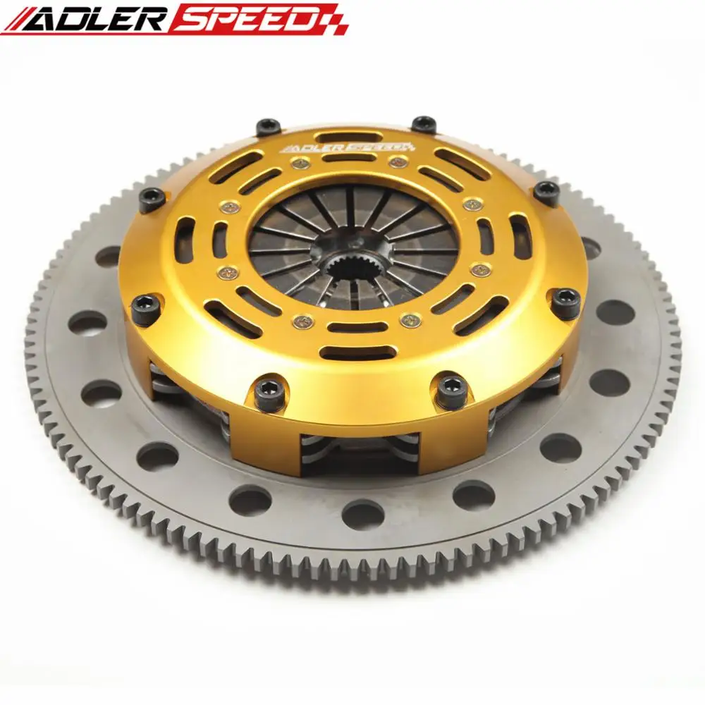 ADLERSPEED гоночное сцепление двойной диск для LANCER EVO EVOLUTION 4 5 6 7 8 9 | Автомобили и