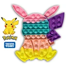 Игрушки-антистресс Pikachu, аниме игрушки-антистресс в виде покемона го, пузырьковая фигурка, брелок для снятия стресса, детский подарок для девушки