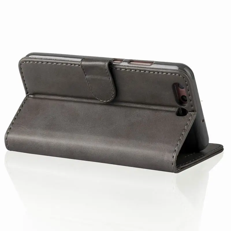 Чехол-книжка для Huawei P10 Lite кожаный с подставкой | Мобильные телефоны и аксессуары