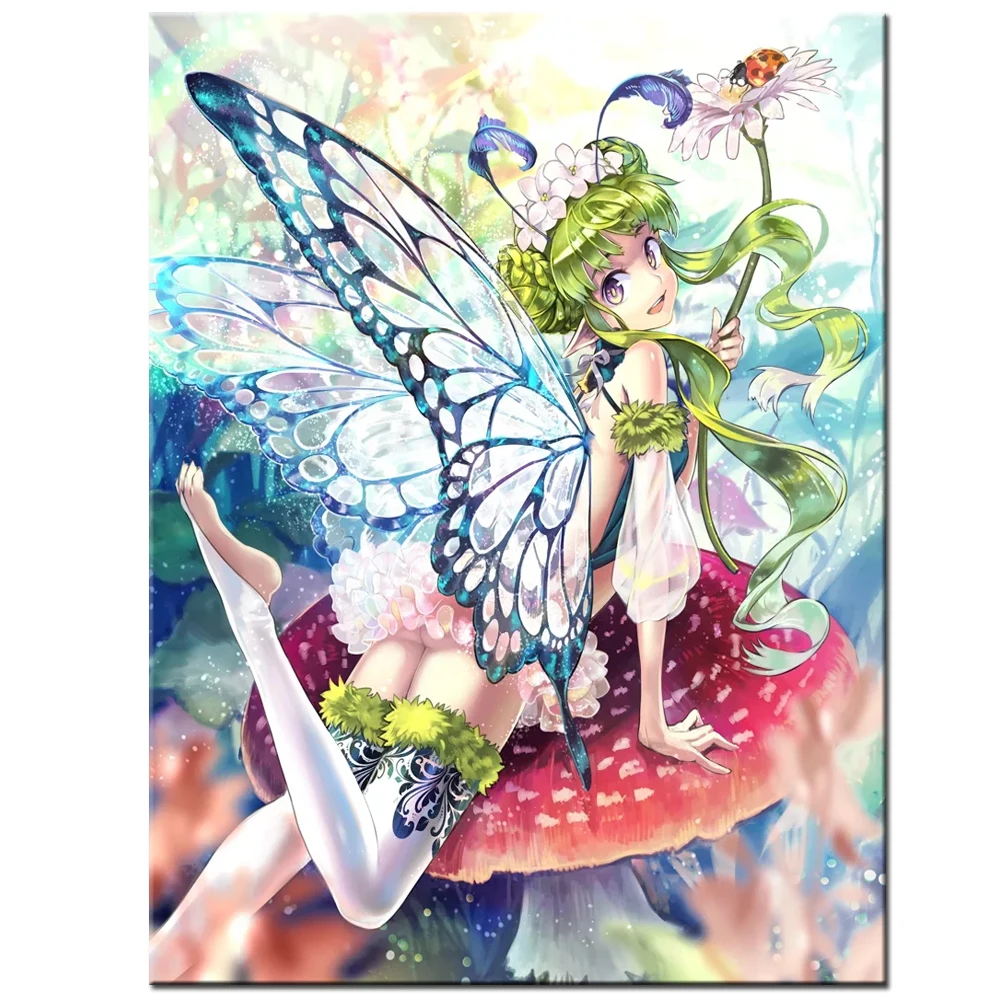 Милые девушки алмазов картина камни в форме ромба &quotс феями на тему мультфильма