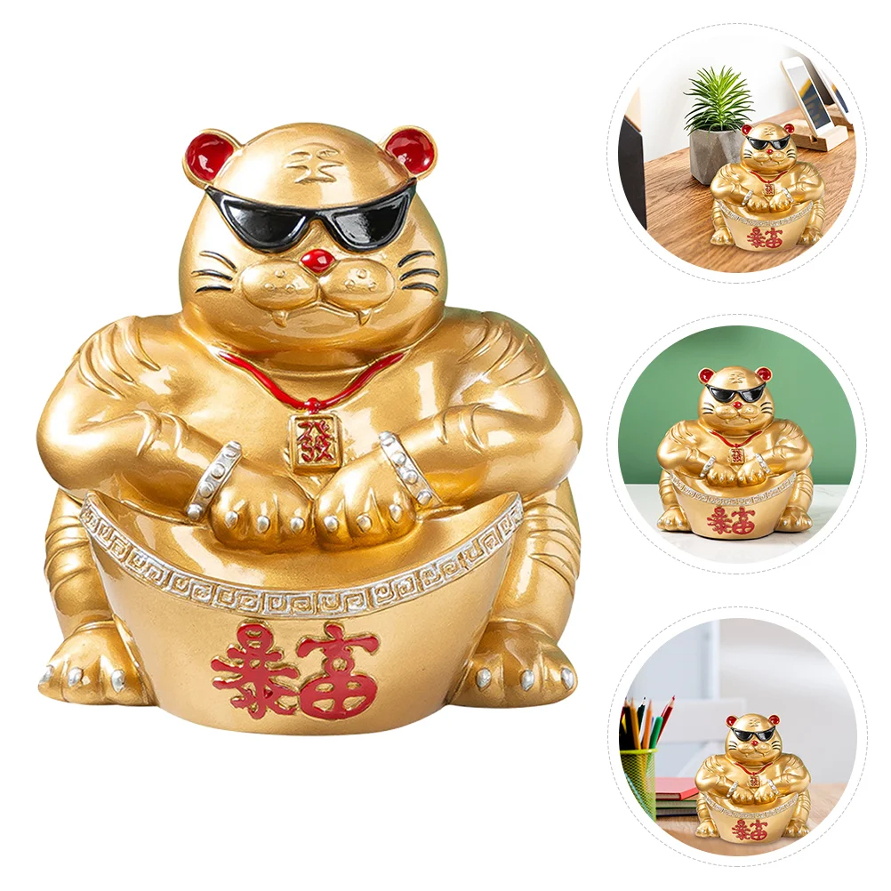 

1 шт., декоративный Тигр из смолы