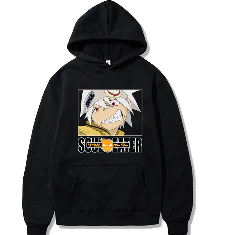 

Soul Eater Men's Fashion Hoodie Men's Top Harajuku Anime Print Casual Streetwear