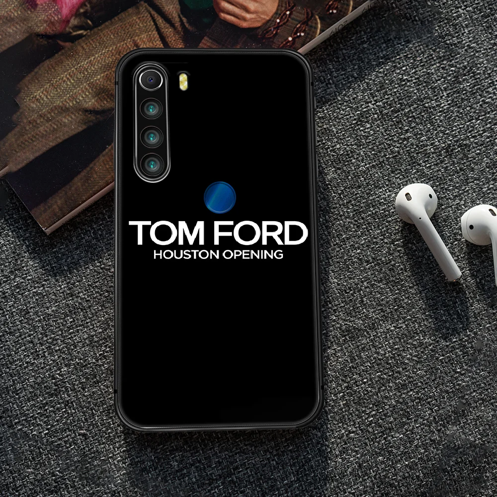 

Cosmetic luxury brand Phone Case Cover Hull For XIAOMI Redmi 7 7a 8 8a 9 10X NOTE 6 7 7s 8 8t 9 9s Pro Max black Hoesjes 3D