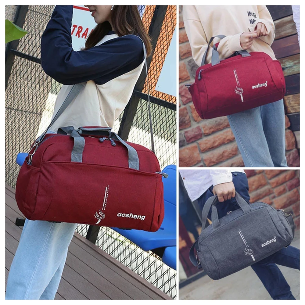 Multifunction Sports Gym Bag Crossbody Handbag Women Fitness Travel Shoulder Bags Large Capacity Camping Men Leisure Bag  XA215Y