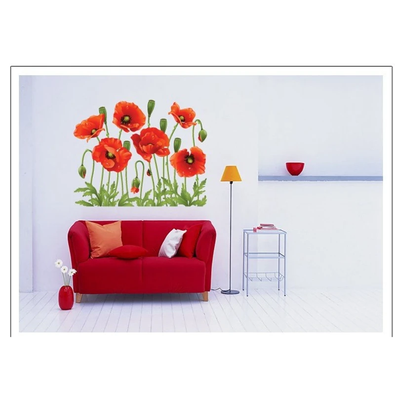 Горячая Распродажа безопасные модные домашние декорации DIY цветы съемные