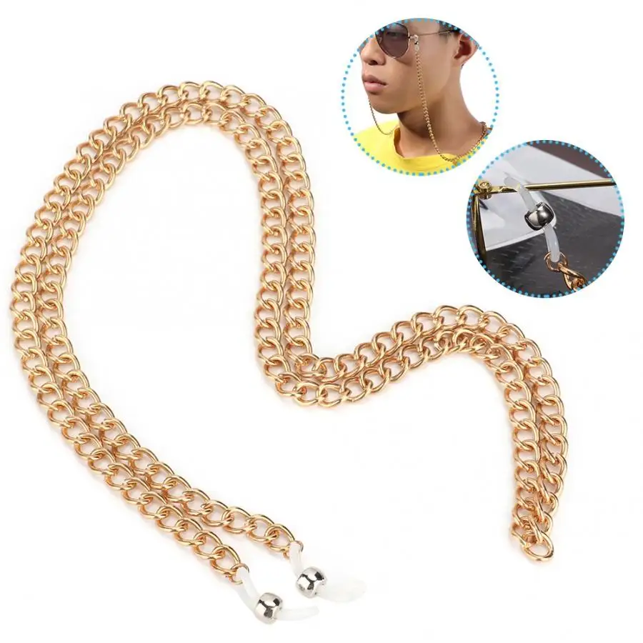 Цепочка для очков модные очки шнур сплав анти Ночная сорочка с бретелями веревка
