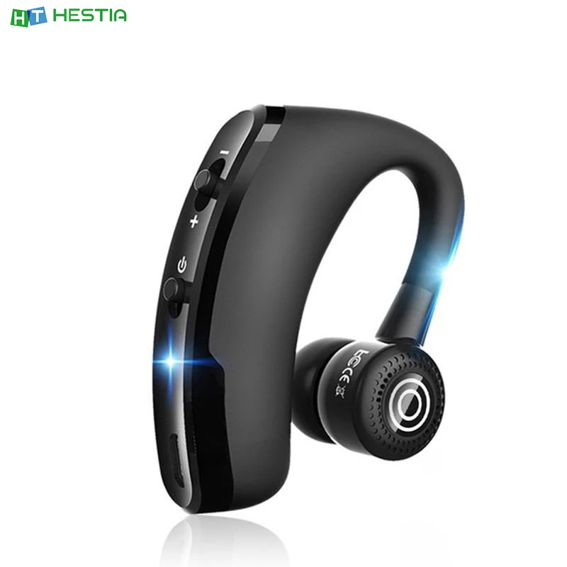 V9 Single Ear Business Earphone Hanging RDA Scheme 5.0 Sports Bluetooth Headset Fone De Ouvido Headphones Earbuds Auriculares |