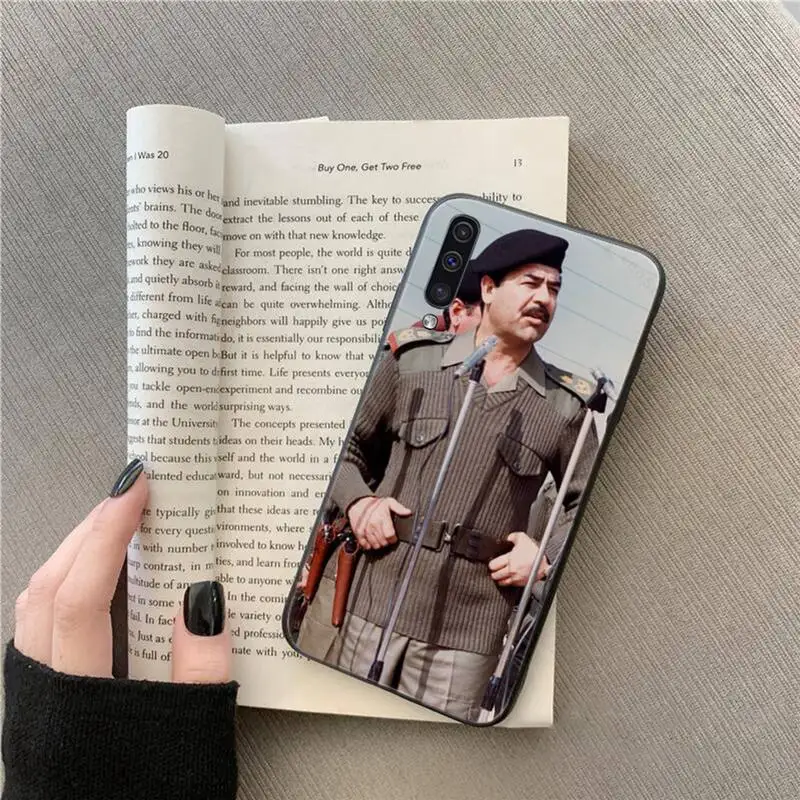 

Saddam Hussein Arabic Iraq Phone Case For Samsung galaxy A S note 10 7 8 9 20 30 31 40 50 51 70 71 21 s ultra plus