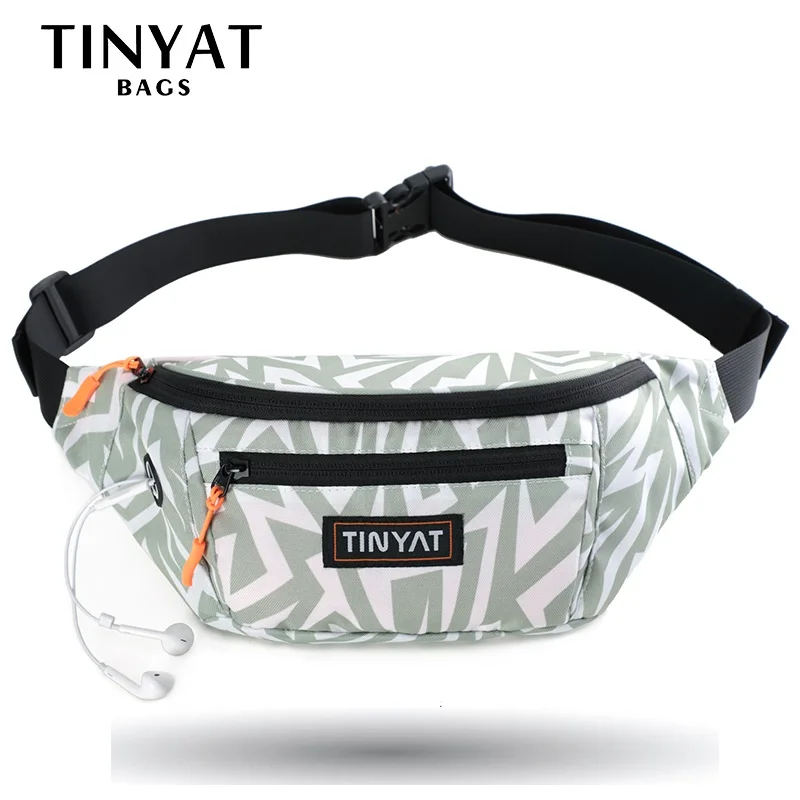 Женская поясная сумка TINYAT пояс для хранения телефона денег повседневная с