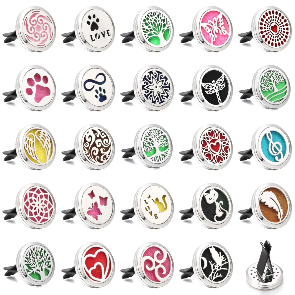 Новинка ароматерапия искусственная нержавеющая сталь 30 мм магнитный освежитель