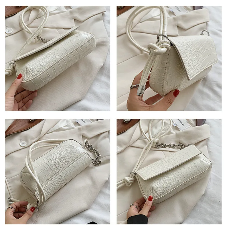 

PU Leather Bags For Women 2020 Baguette Bags Crossbody Shoulder Messenger Bag Female Travel Handbags and Purses Sac A Main