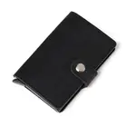 2021 кошелек-держатель кредитных карт для мужчин и женщин металла RFID Винтаж Алюминиевая сумка искусственная кожа Crazy Horse держатель для банковской карты Чехол