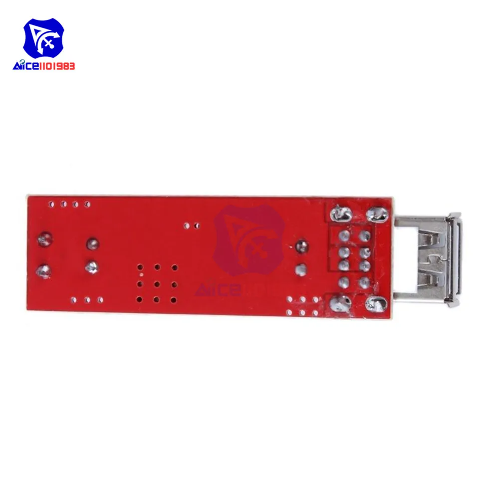 LM2596 DC-DC DC 6-40 В до 5 В 3A двойной USB понижающий преобразователь блок питания плата модуля для автомобильного зарядного устройства