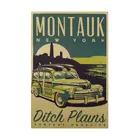 Богемные принты, Нью-Йорк, ностальгическая картина, декоративные настенные наклейки, винтажный желтый постер из крафт-бумаги, картина с сердечником