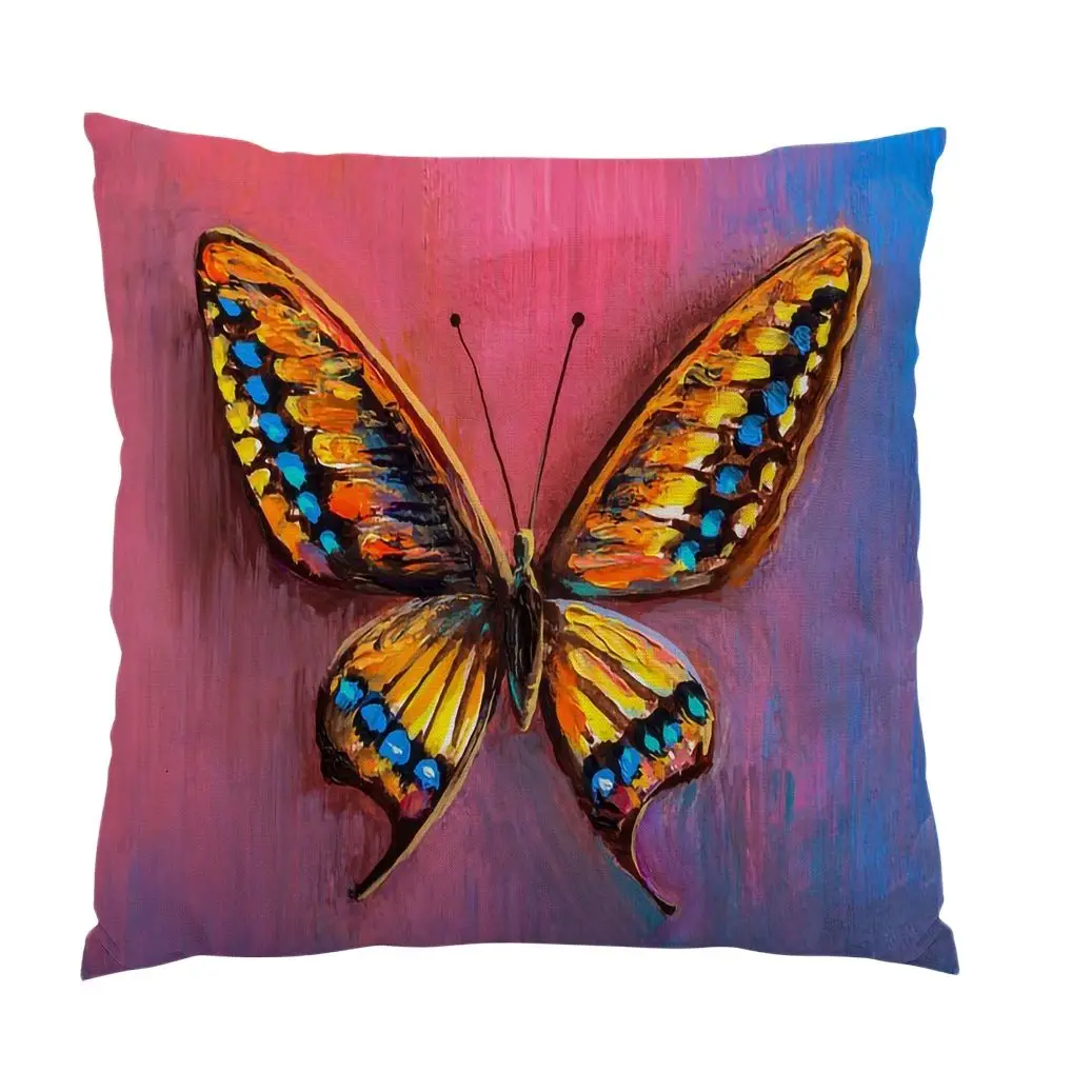 

Flowers Cushion Cover pillow decorative Tropical plant parrot cushion cover pillow Decorative Pillowcase for sofa Pillowcover