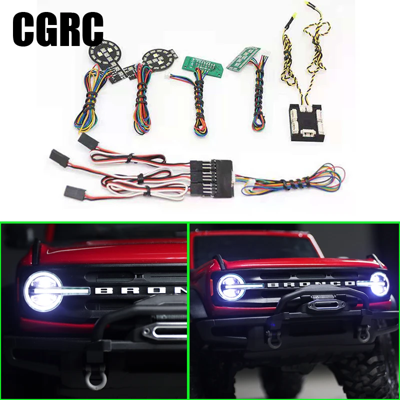 Передняя Задняя связь система освещения светодиодсветильник группа для 1/10