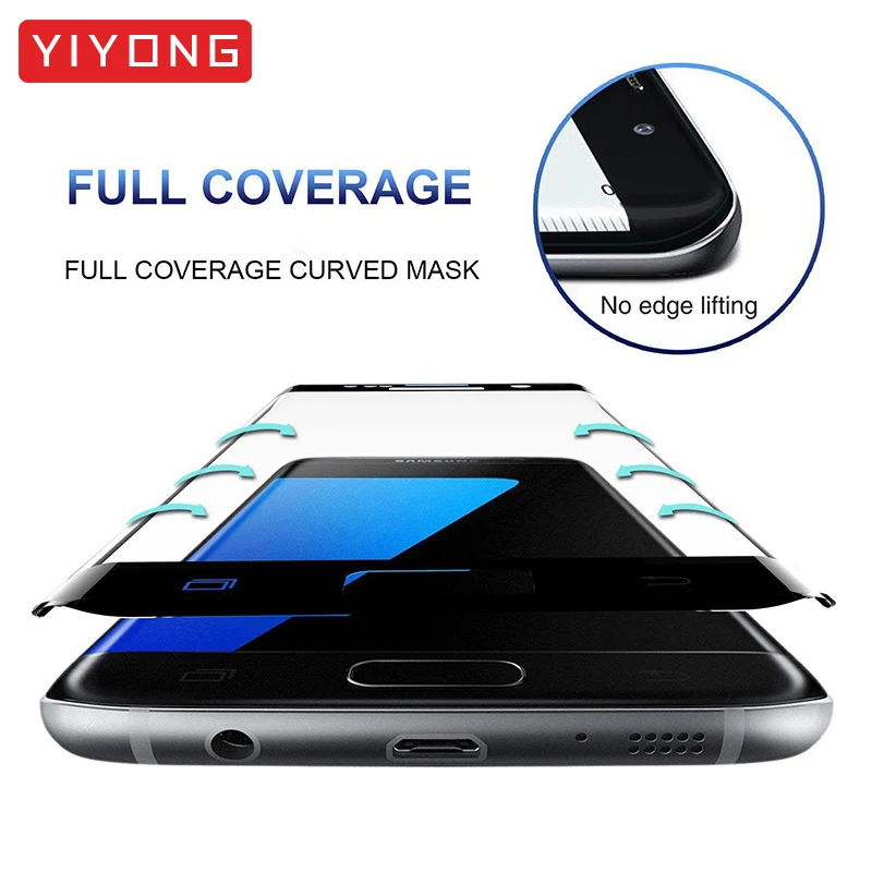 Защитное стекло YIYONG для Samsung Galaxy S6 S7 Edge Plus S 7 6 | Мобильные телефоны и аксессуары