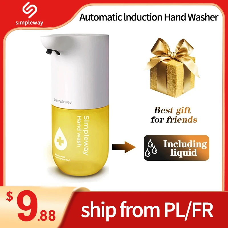 Simpleway 300 мл автоматический индукционный диспенсер для мыла рук 0 25 s Сенсорная